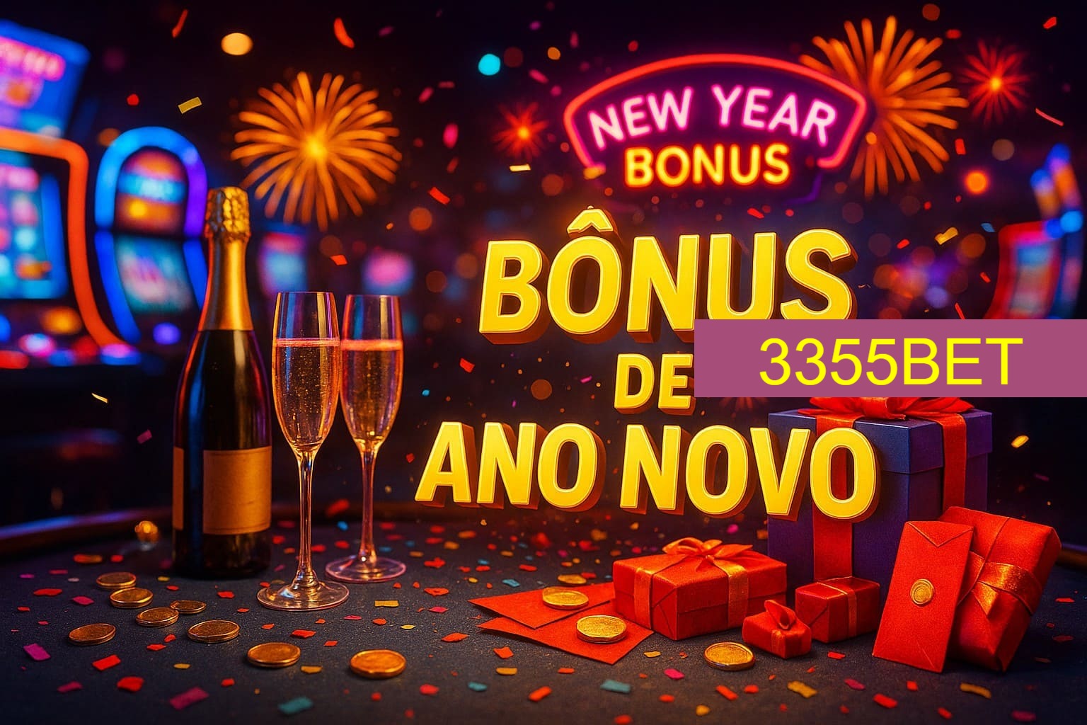 Promoções de Ano Novo no 3355BET